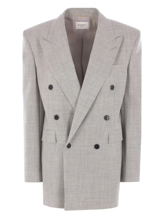 Wool-Silk Blazer