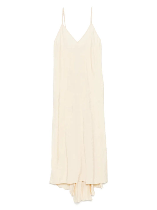 Pleated Midi Dress
