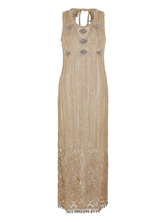 Crochet Midi Dress