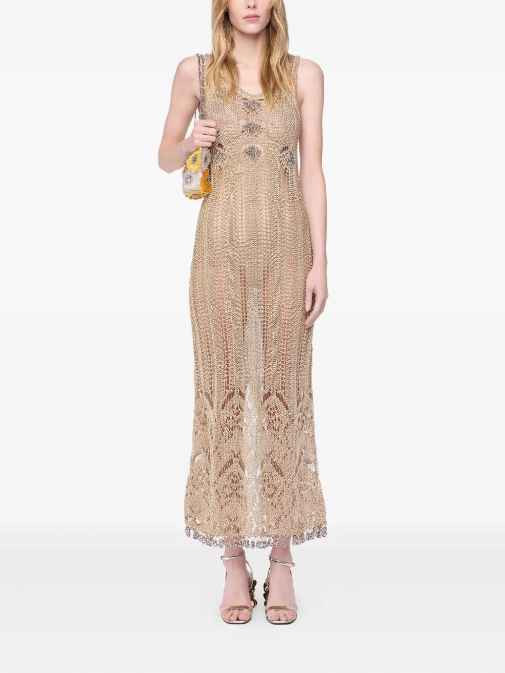 Crochet Midi Dress