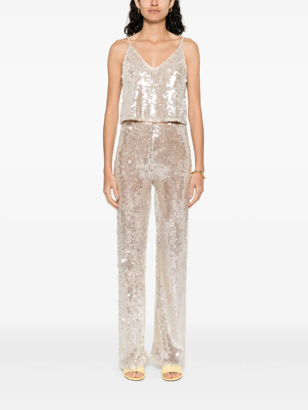 Sequin-Embellished Top