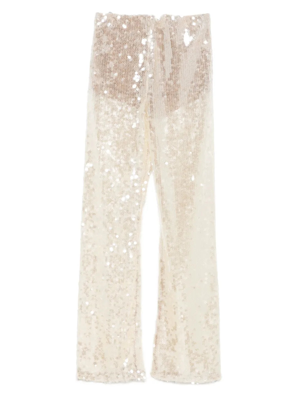 Sequin-Embellished Trousers