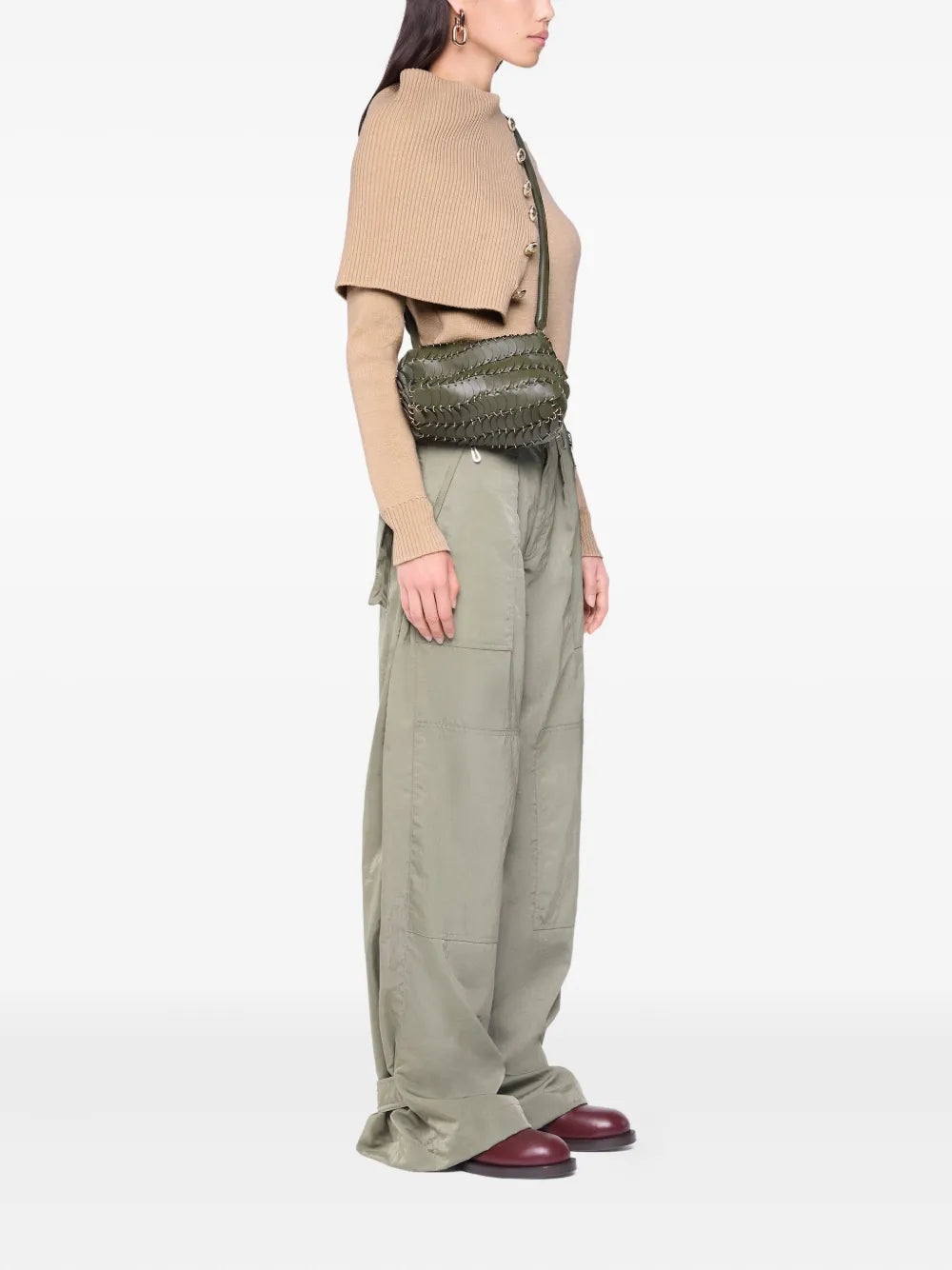 Asymmetric Ribbed Sweater