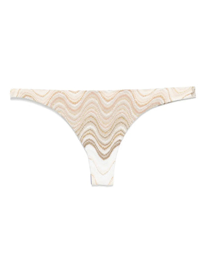 Graphic-Print Bikini Briefs