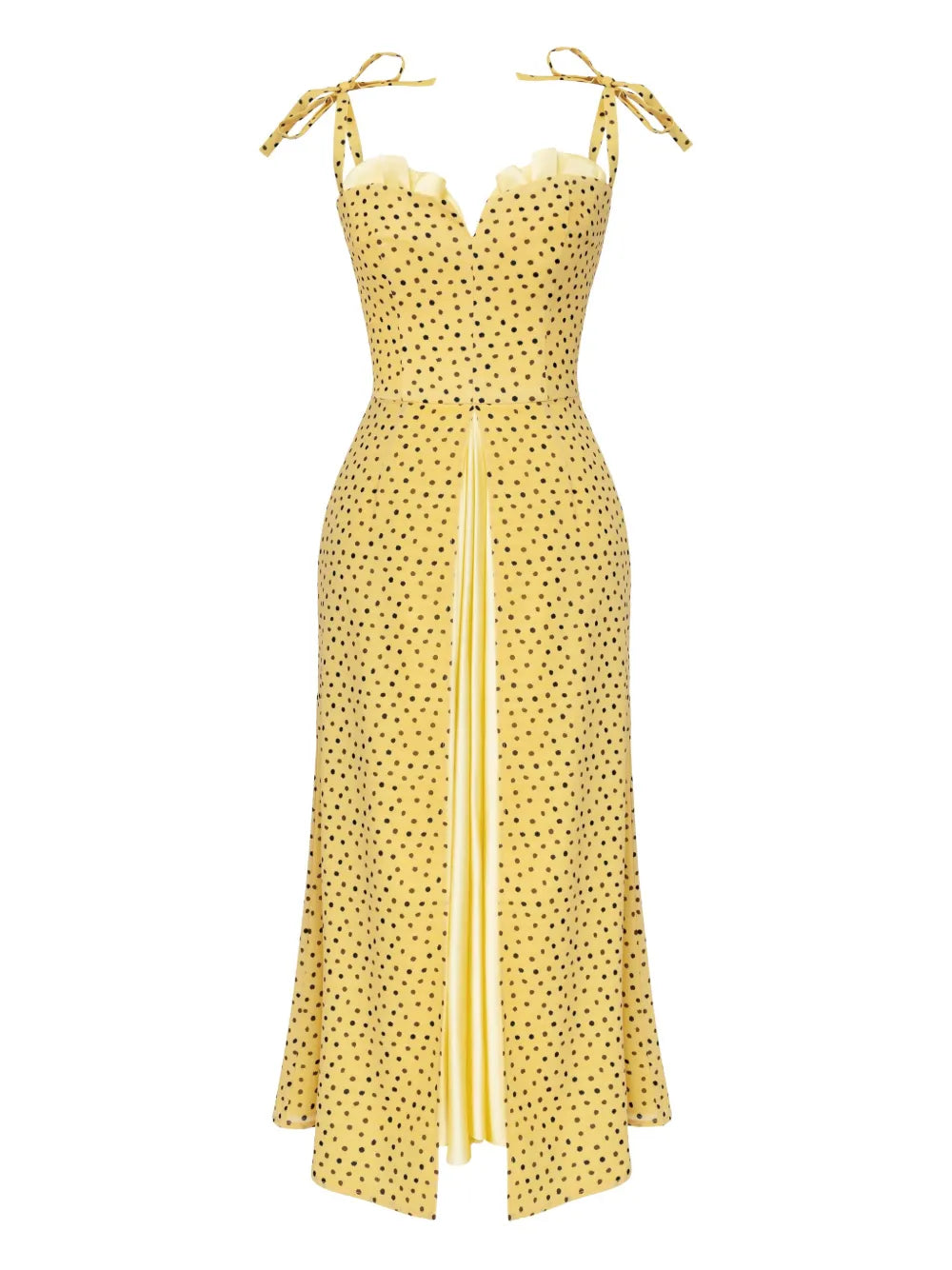 Flowy Slit Midi Dress