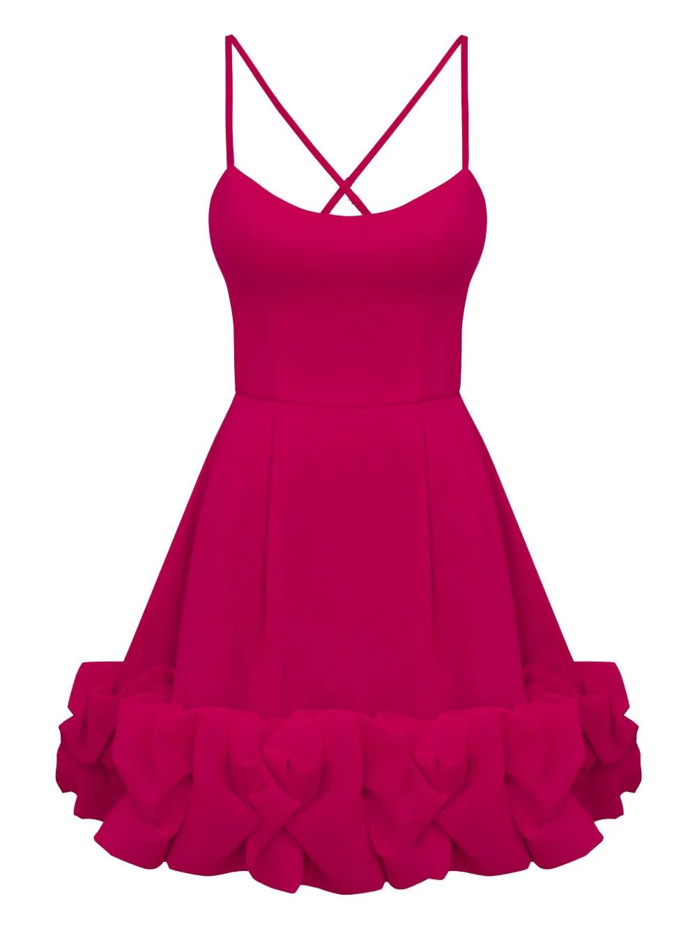 Backless Bustier Mini Dress