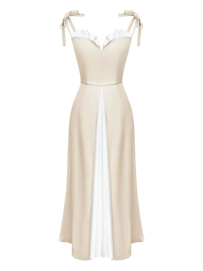 Flowy Slit Midi Dress