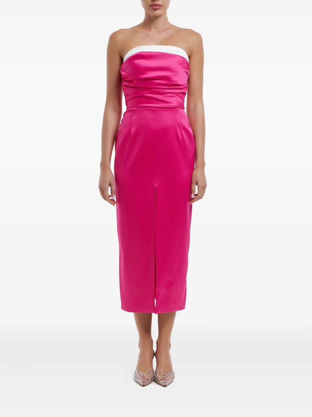 Satin Midi Dress