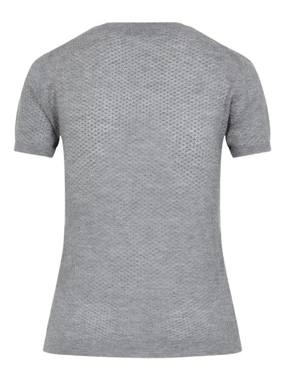 Logo-Intarsia T-Shirt