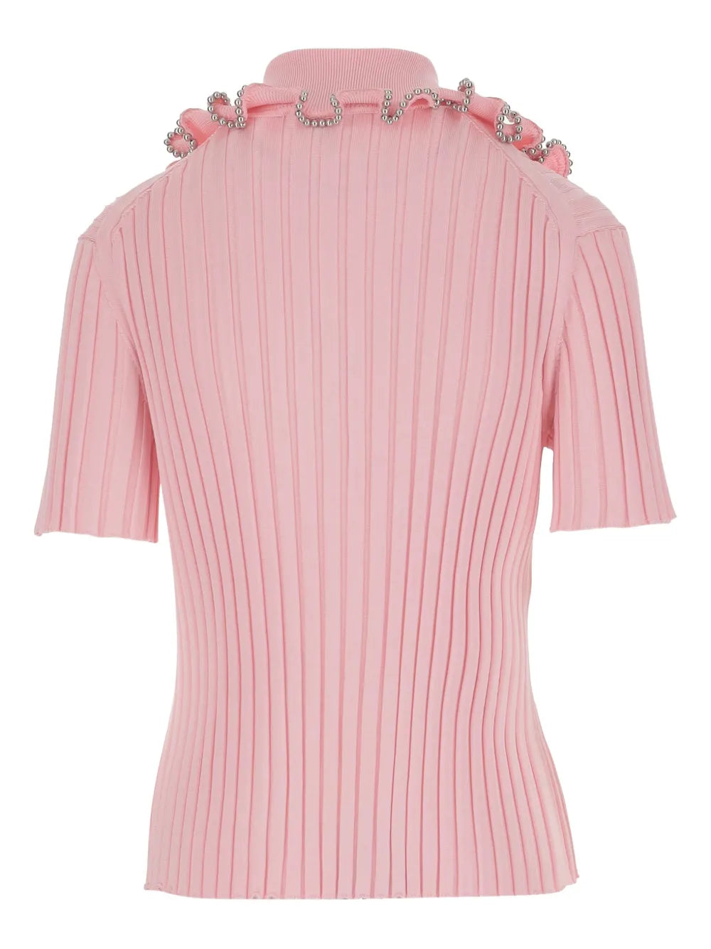Ribbed Polo Top