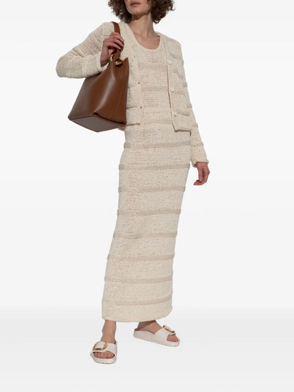 Scoop-Neck Cardigan