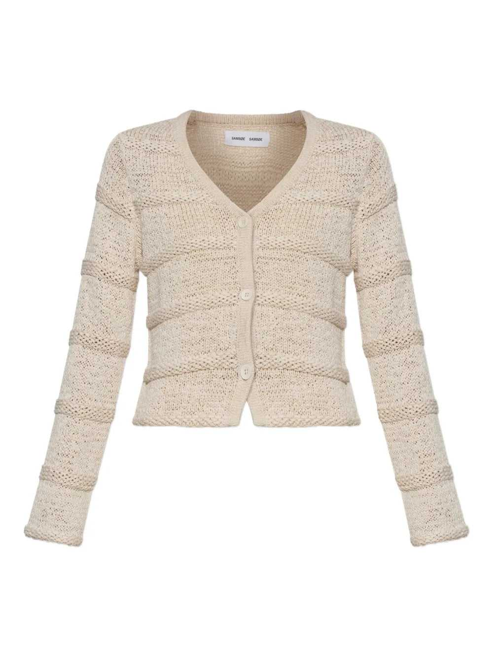 Scoop-Neck Cardigan
