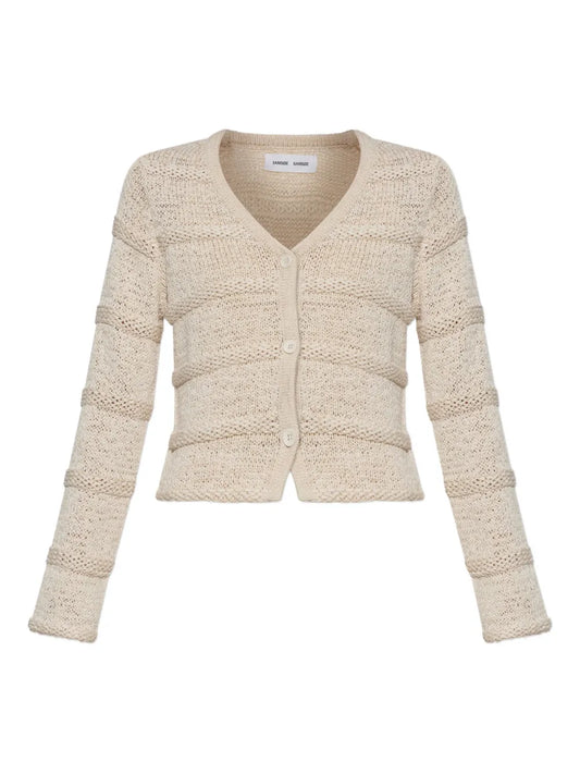Scoop-Neck Cardigan