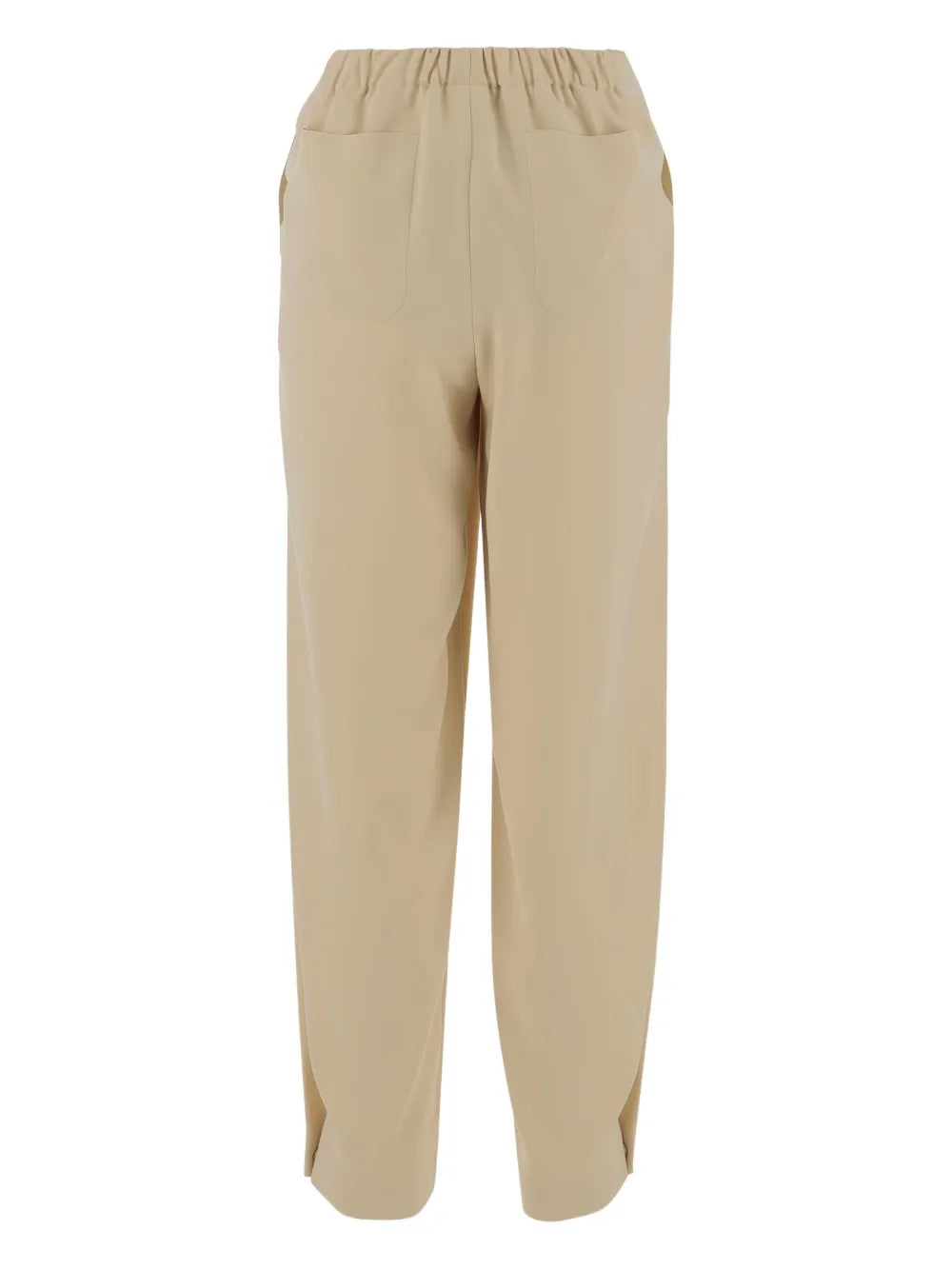Buttoned-Hem Trousers