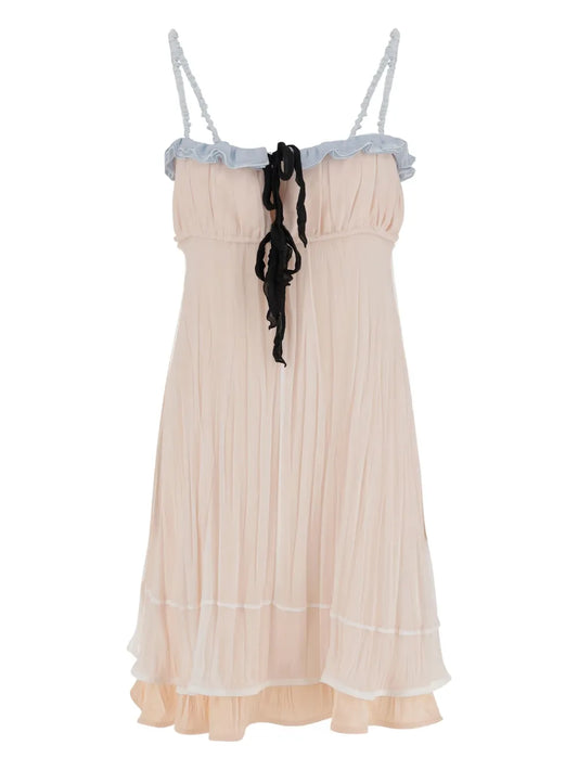 Silk Mini Dress