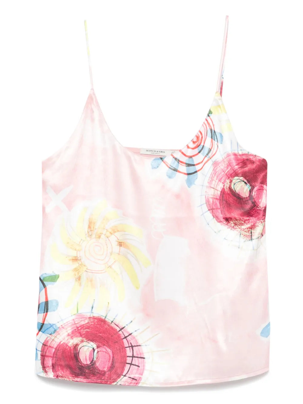 Floral-Print Top