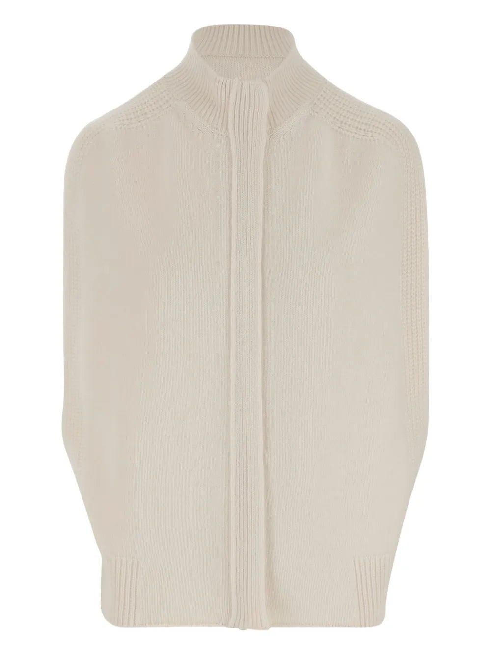 Cashmere Sleeveless Cardigan