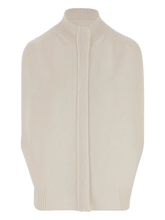 Cashmere Sleeveless Cardigan