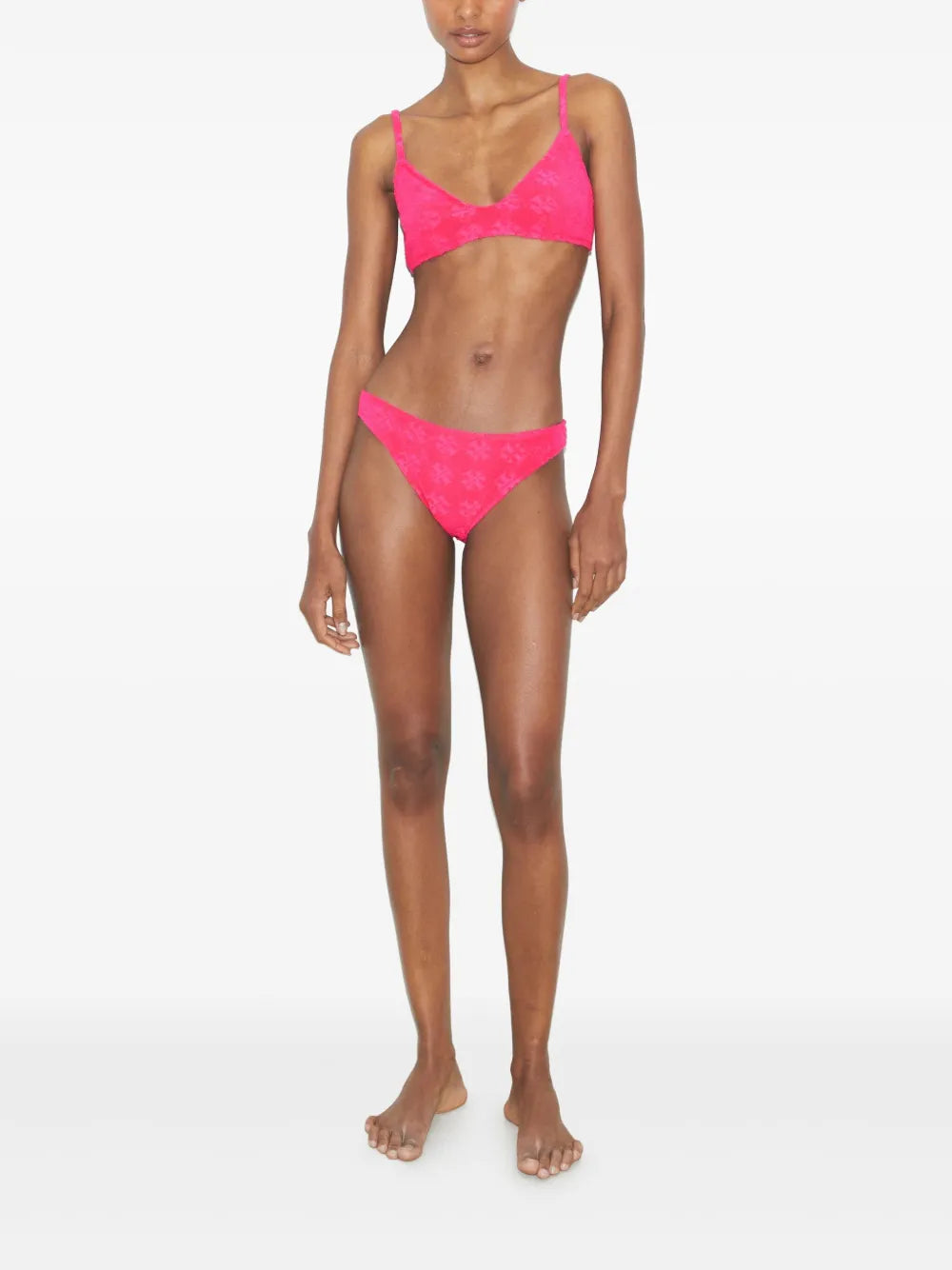 Terry-Cloth Bikini Bottoms