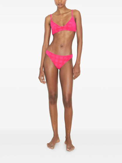 Terry-Cloth Bikini Bottoms