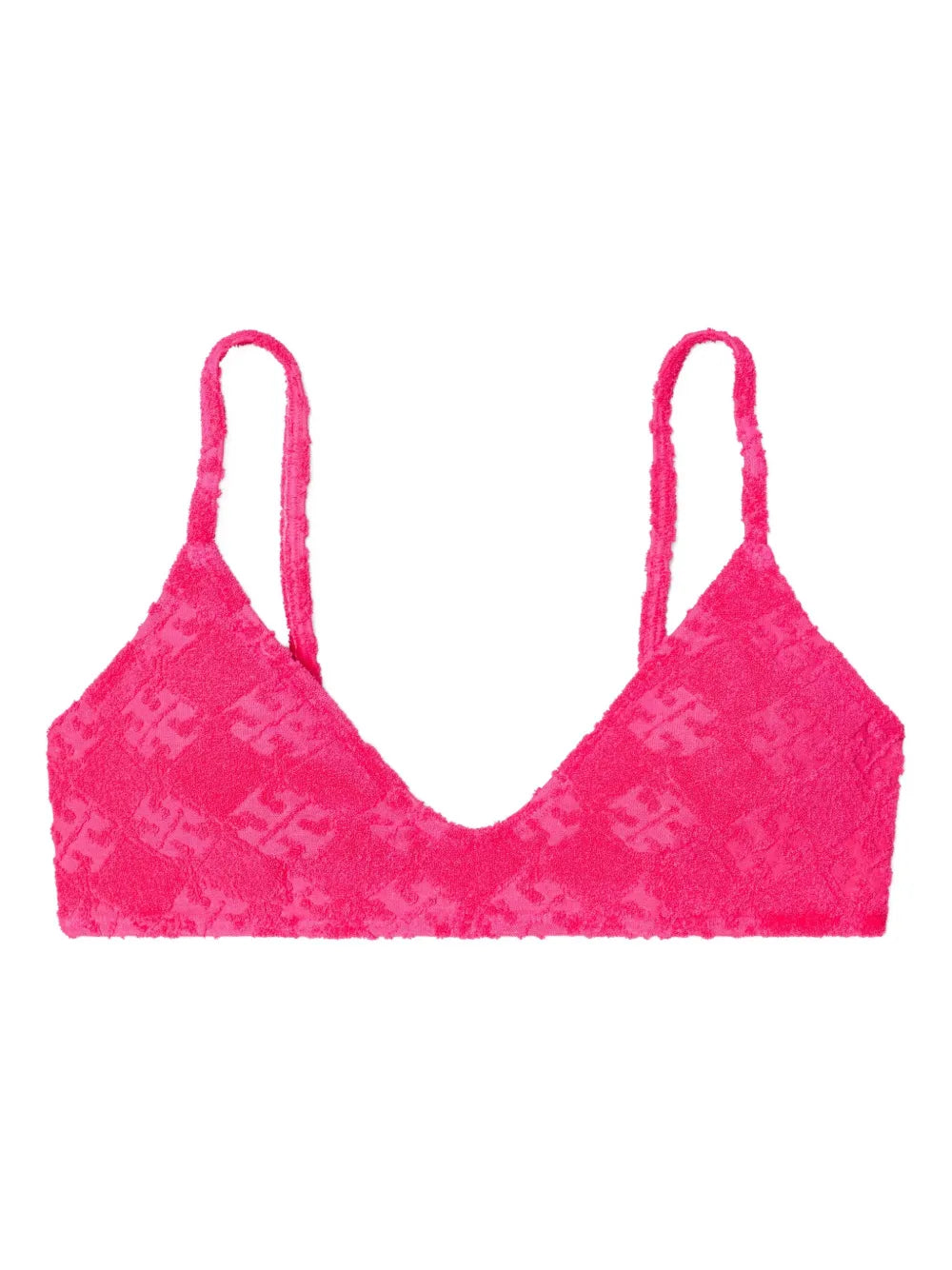 Terry-Cloth Bikini Top