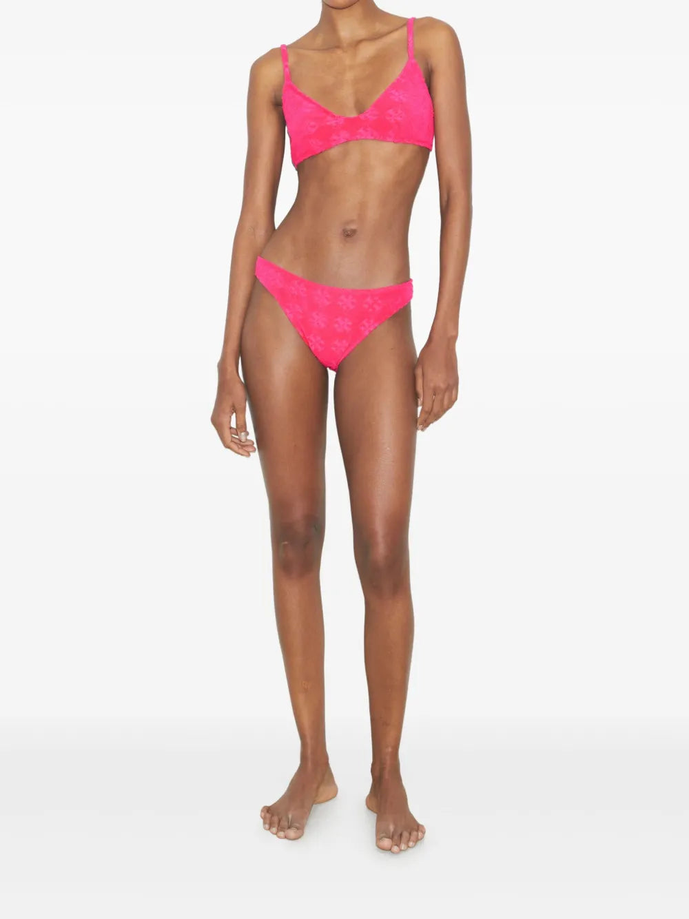 Terry-Cloth Bikini Top