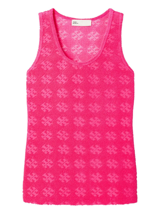 Sleeveless Textured Tank Top