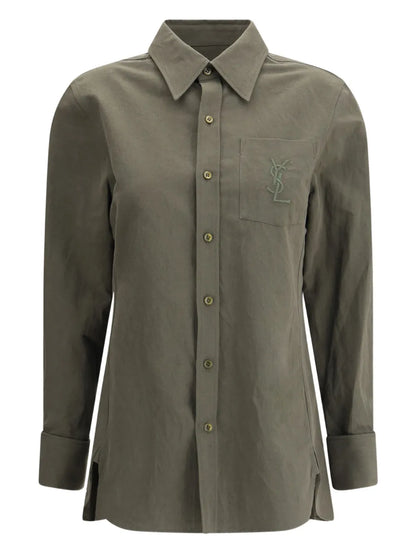 Logo-Embroidered Shirt