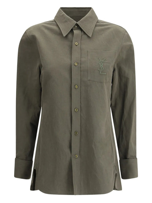 Logo-Embroidered Shirt