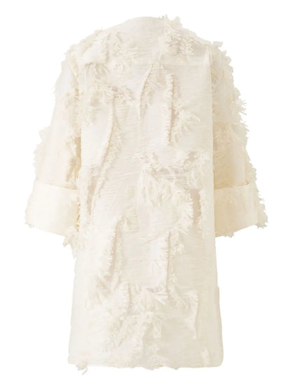 Crew-Neck Coat