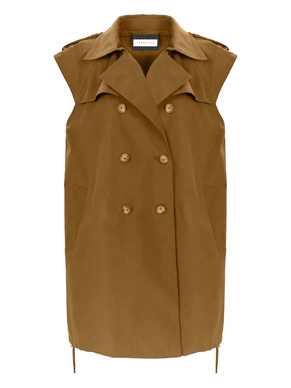Sleeveless Trench Coat