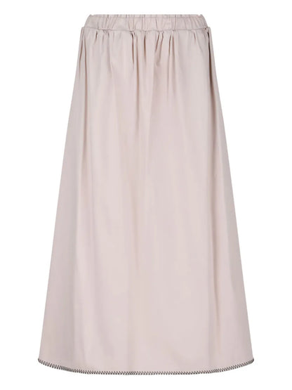 Pleated Midi Skirt