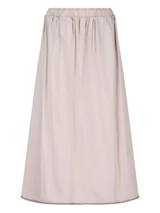 Pleated Midi Skirt