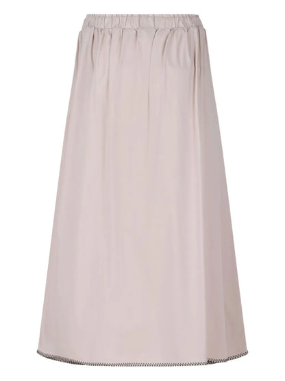 Pleated Midi Skirt