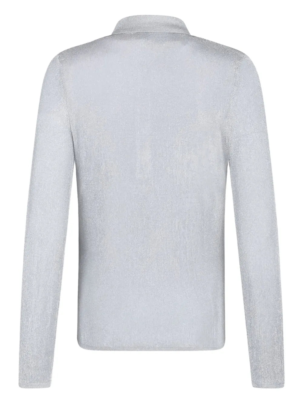 Metallic Polo Top