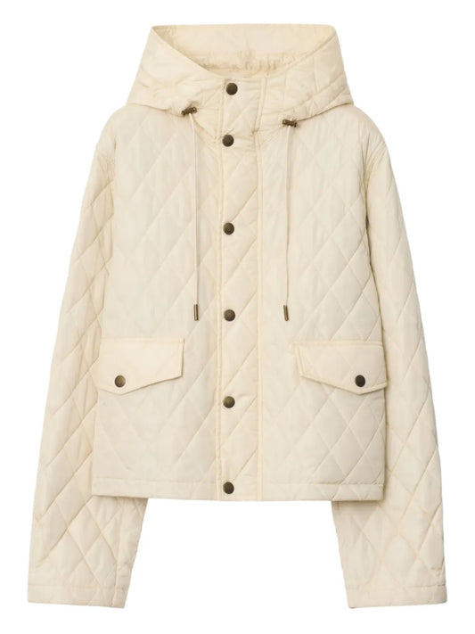 Cropped Quilted Jacket