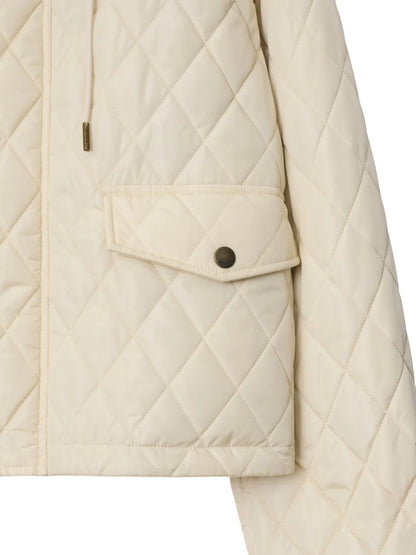 Cropped Quilted Jacket