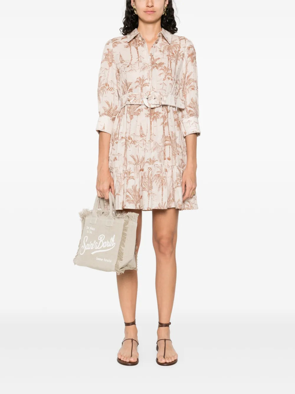 Linen Mini Dress