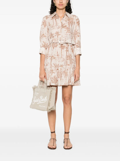Linen Mini Dress