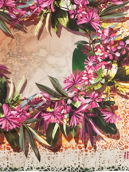 Floral-Print Pareo