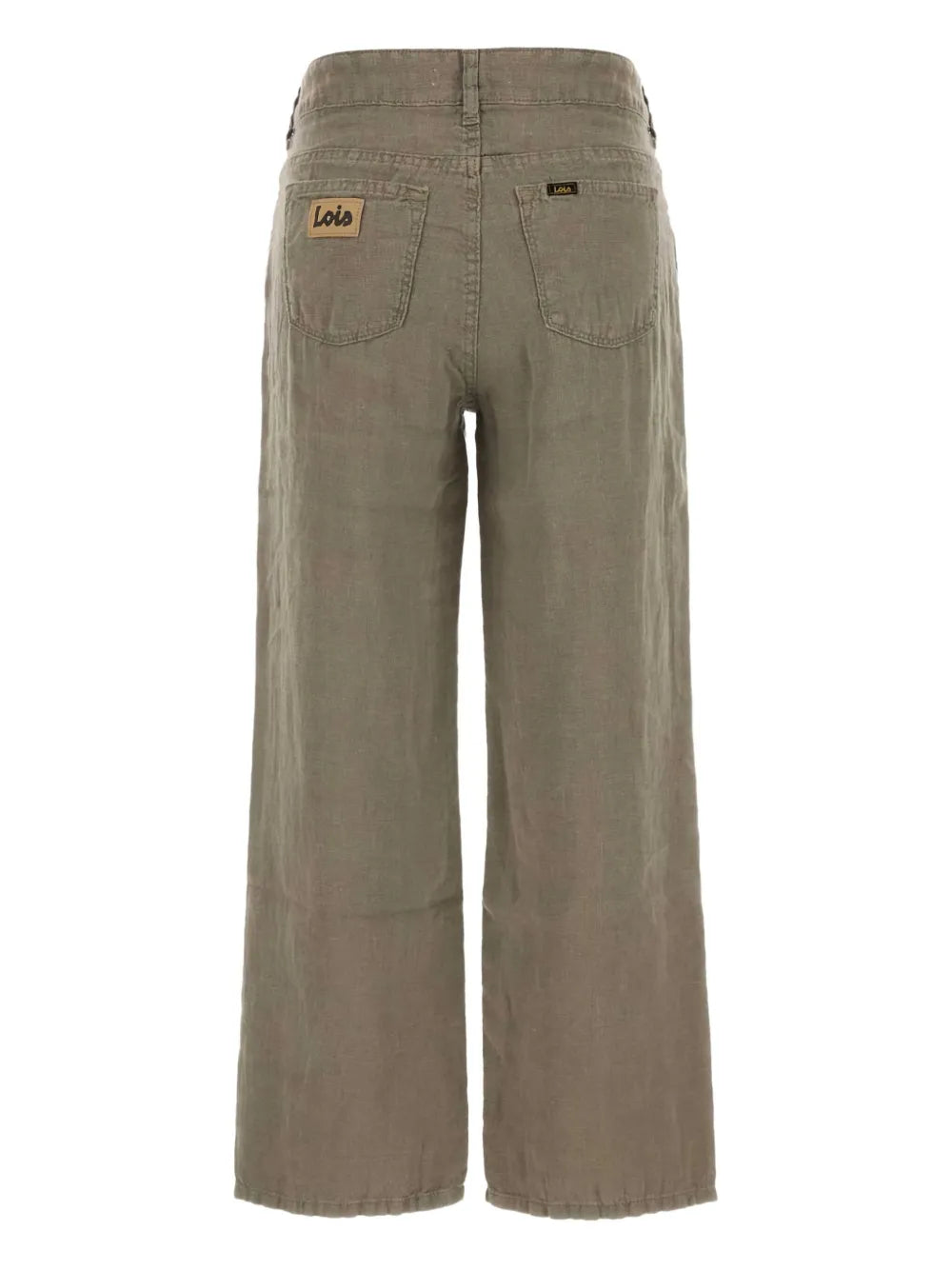 Linen Wide-Leg Trousers