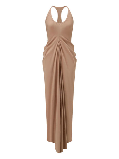Draped Maxi Dress