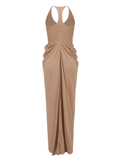 Draped Maxi Dress