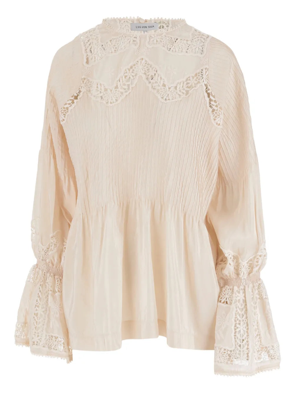 Cotton-Blend Blouse