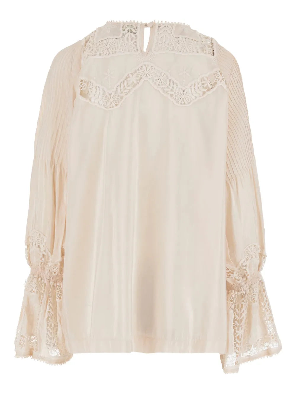 Cotton-Blend Blouse