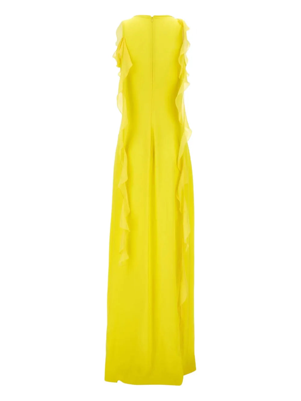 Ruffle-Detail Maxi Dress