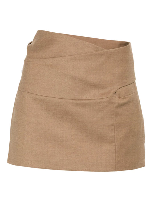 Asymmetric Mini Skirt