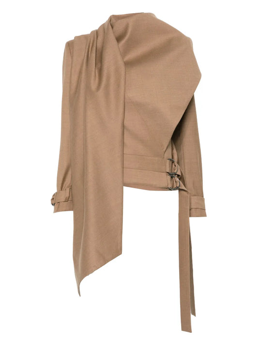 Virgin Wool-Blend Jacket