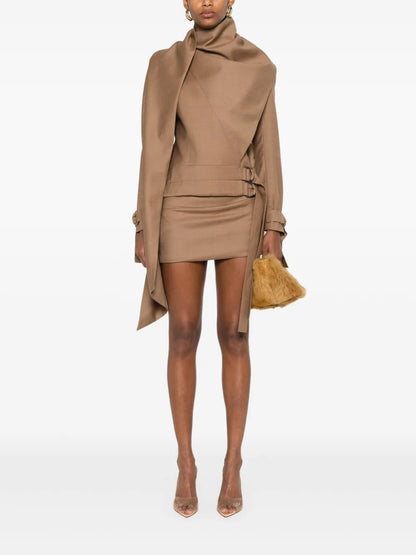 Virgin Wool-Blend Jacket