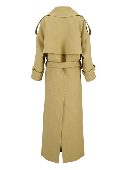 Gg Crepe Trenchcoat
